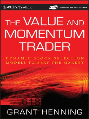 cover image of The Value and Momentum Trader